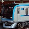 Tokyo Metro Series 15000 (53rd Unit/Destination Selection Formula) Additional Six Middle Car Set (without Motor) (Add-On 6-Car Set) (Pre-colored Completed) (Model Train)
