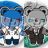 Hypnosismic -Division Rap Battle- Kuma-gurumi Can Badge (Set of 12) (Anime Toy)