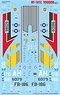 Decal for USAF RF-101C Voodoo Part 2 (Decal)