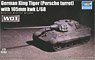 German King Tiger (Porsche Turret) w/105mm Kwk L/68 (Plastic model)