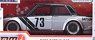 JDM Tuners Datsun 510 Wide Body (Black) (Diecast Car)