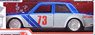 JDM Tuners Datsun 510 Wide Body (Blue) (Diecast Car)