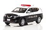 日産 エクストレイル (T32) 2017 滋賀県警察所轄署地域警ら車両 (ミニカー)