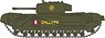 (OO) チャーチル戦車 51st RTR イギリス 1942 (鉄道模型)