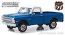 Highway 61 - 1970 Chevrolet C-10 with Lift Kit - Dark Blue Poly (Diecast Car)