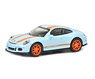 ポルシェ 911 R ブルー/オレンジ (ミニカー)