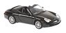 Porsche 911 Cabriolet (996) 2001 Black Metallic (Diecast Car)