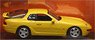 Porsche 968 CS 1993 Yellow (Diecast Car)