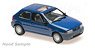 フォード フィエスタ 1995 ブルーメタリック (ミニカー)