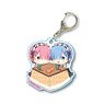 Acrylic Key Ring Re: Life in a Different World from Zero Kotatsu Ver. Ram & Rem (Anime Toy)