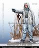WWII 独 ドイツ陸軍 冬季迷彩の防寒服を着た兵士 (プラモデル)