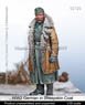 WWII 独 ドイツ陸軍 羊革のコートを着た士官 (プラモデル)