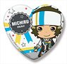 The Idolm@ster Side M Side Mini Heart Can Badge Glory Monochrome Michiru Enjoji (Anime Toy)