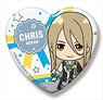 The Idolm@ster Side M Side Mini Heart Can Badge Glory Monochrome Chris Koron (Anime Toy)