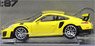 Porsche 911 GT2 RS 2018 Yellow/Carbon Bonnet (Diecast Car)