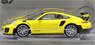 Porsche 911 GT2 RS 2018 Yellow/Carbon Stripe (Diecast Car)
