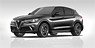 Alfa Romeo Stelvio Quadrifoglio 2018 Black Metallic (Diecast Car)