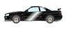Nissan Skyline GT-R (BNR34) M-Spec Nur 2002 Black Pearl (Diecast Car)