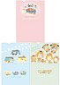 Yuri on Ice x Sanrio Characters Clear File Set Nukunuku Days & Boar Ver. (Anime Toy)
