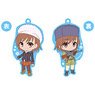 A Certain Magical Index III [Front and Back Rubber] Russian Mikoto Misaka & Misaka No. 10777 (Anime Toy)