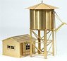 Water Tower + Pumping Station Honshu Type A (Unassembled Kit) (Model Train)