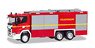 (HO) Scania CG 17 Empl ULF `Fire Department` (Model Train)