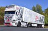 (HO) Scania R TL Box Semitrailer `The Stones` (Model Train)