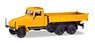 (HO) IFA G5 3-Way Discharge Skip, Orange (Modified Cabin and New Construction) (Model Train)