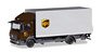 (HO) Mercedes-Benz Atego Box Truck with Liftgate `Ups` (Model Train)