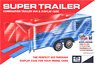 Super Trailer (Combination Trailer Van & Display Case) (Model Car)
