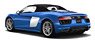 Audi R8 Spider PA 2018 Ara Blue (Diecast Car)