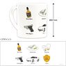 Detective Conan Mug Cup (Item Design Amuro) (Anime Toy)
