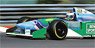 Benetton Ford B194 Jos Verstappen 3rd Place Hungarian GP 1994 (Diecast Car)