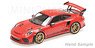 Porsche 911 GT3RS (991.2) 2019 Red/Gold Wheel (Diecast Car)
