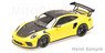 Porsche 911 GT3RS (991.2) 2019 Yellow w/Weissach Package w/Platinum Magnesium Wheels (Diecast Car)