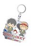 銀魂 メタルキーホルダーC/TOSSY AND OKKY×PATTY&JIMMY (キャラクターグッズ)