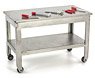 Stainless Steel Work Desk with Tool Set (Fashion Doll)
