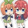 The Quintessential Quintuplets Puchikko Trading Acrylic Strap (Set of 6) (Anime Toy)