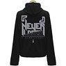 No Game No Life [  ] not two letters of defeat in the [blank] Thin Dry Parka Black M (Anime Toy)