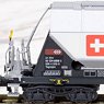 2er Set Silowagen SBB `Schweizer Zucker` Tagnpps, Ep.Vi (2-Car Set) (Model Train)