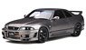 Nissan Skyline GT-R (R33) by Omori Factory (Gray Metallic) (Diecast Car)