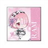 Re:Zero -Starting Life in Another World- Square Can Badge Ram (Anime Toy)