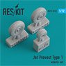 Jet Provost Type 1 Wheels Set (Plastic model)