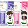Detective Conan See-through Acrylic Stand 2 (Set of 8) (Anime Toy)