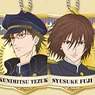 The New Prince of Tennis Gold Acrylic Key Ring (Set of 8) (Anime Toy)