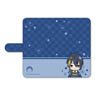 Touken Ranbu Potedan! Notebook Type Mobile Phone Case (Free Size) 01: Mikazuki Munechika (Anime Toy)
