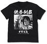 アイドルマスター シンデレラガールズ劇場 中野有香の鉄拳制裁 Tシャツ BLACK M (キャラクターグッズ)