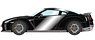 NISSAN GT-R 50台限定特別仕様車 2019 メテオフレークブラックパール (アーバンレッド / ブラック) (ミニカー)