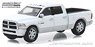 2018 Ram 2500 Big Horn - Harvest Edition - Bright White and Bright Silver (Diecast Car)