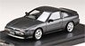 Nissan 180SX Type II Custom Version Dark Gray (M) (Diecast Car)